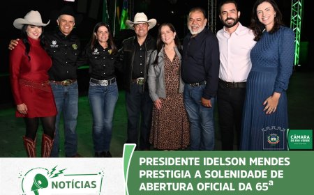 SOLENIDADE DE ABERTURA OFICIAL DA 65ª EXPO RIO VERDE