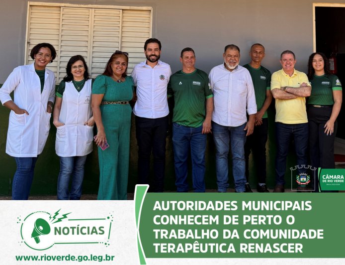 Câmara Municipal visita Comunidade Terapêutica Renascer